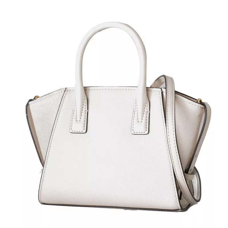 MICHAEL KORS Jet Set Charm Damen Umhängetasche im Signature-Logo-Print, ovale Form, 18x15x7 cm