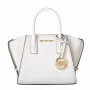 MICHAEL KORS Jet Set Charm Damen Umhängetasche im Signature-Logo-Print, ovale Form, 18x15x7 cm