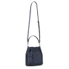 Michael Kors Jet Set Navy Signature Logo Umhängetasche 35S6S2ZC1YNAV