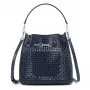 Michael Kors Jet Set Navy Signature Logo Umhängetasche 35S6S2ZC1YNAV