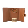 MICHAEL KORS Jet Set Travel Kartenetui Braun Signature PVC