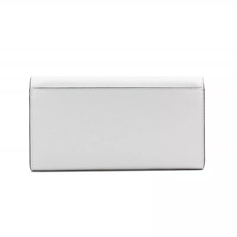 Michael Kors Jet Set Travel Crossbody Bag Optic White Saffiano Leather 35S5S2ZC7LOPT