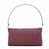 Michael Kors Jet Set Travel Crossbody Bag Oxblood Saffiano Leather 26x14x7 cm