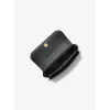 Michael Kors Jet Set Travel Crossbody Bag, Saffiano Leder, Schwarz, 21x14x4,5 cm