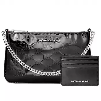 Michael Kors Jet Set Travel Crossbody Bag Set Schwarz
