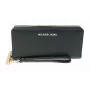 Michael Kors Jet Set Travel Mini Briefcase Saffiano Leder Schwarz Gold-Tone Hardware 35T7GTVE7LBCK