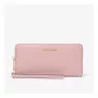 Michael Kors Jet Set Travel Powder Blush Saffiano Leder Handgelenktasche