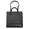 Michael Kors Jet Set Travel Saffiano Leder Schultertasche Schwarz 35S4GX9T1BBLA