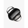 Michael Kors Jet Set Travel Saffiano Leder Schultertasche Schwarz 35S4GX9T1BBLA