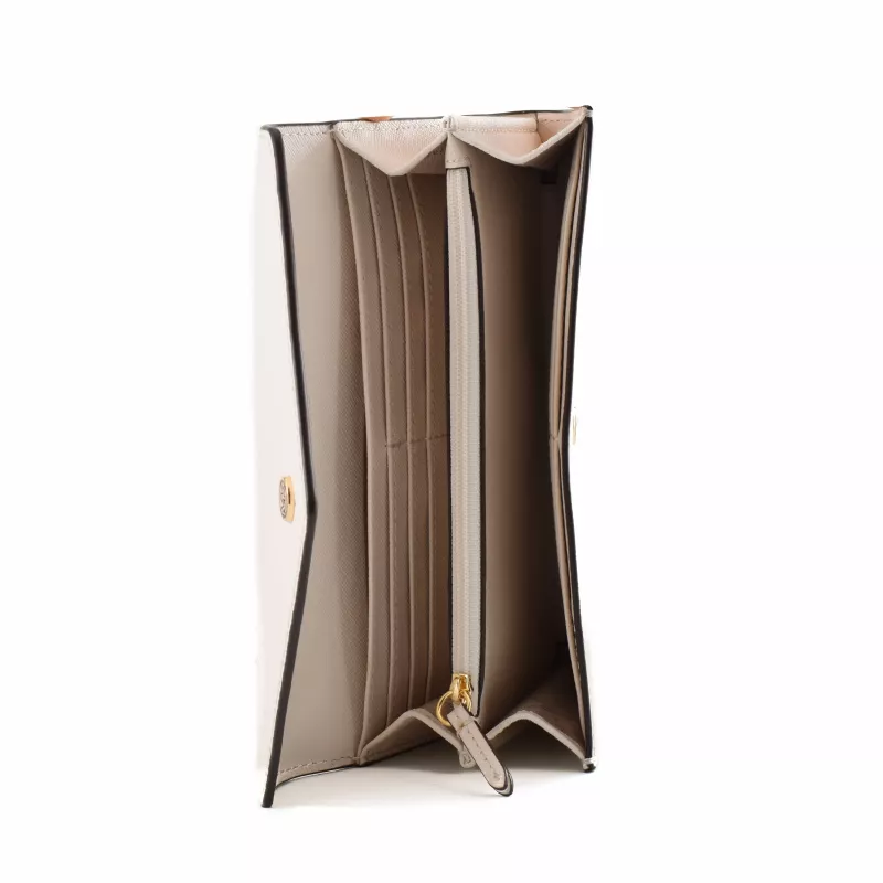 Michael Kors Jet Set Travel Saffiano Leder Handgelenk-Geldbörse, Luggage, Gold-Ton