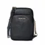 Michael Kors Jet Set Travel Small Shoulder Bag Black Saffiano Leather 35H3GTVC2LBLA