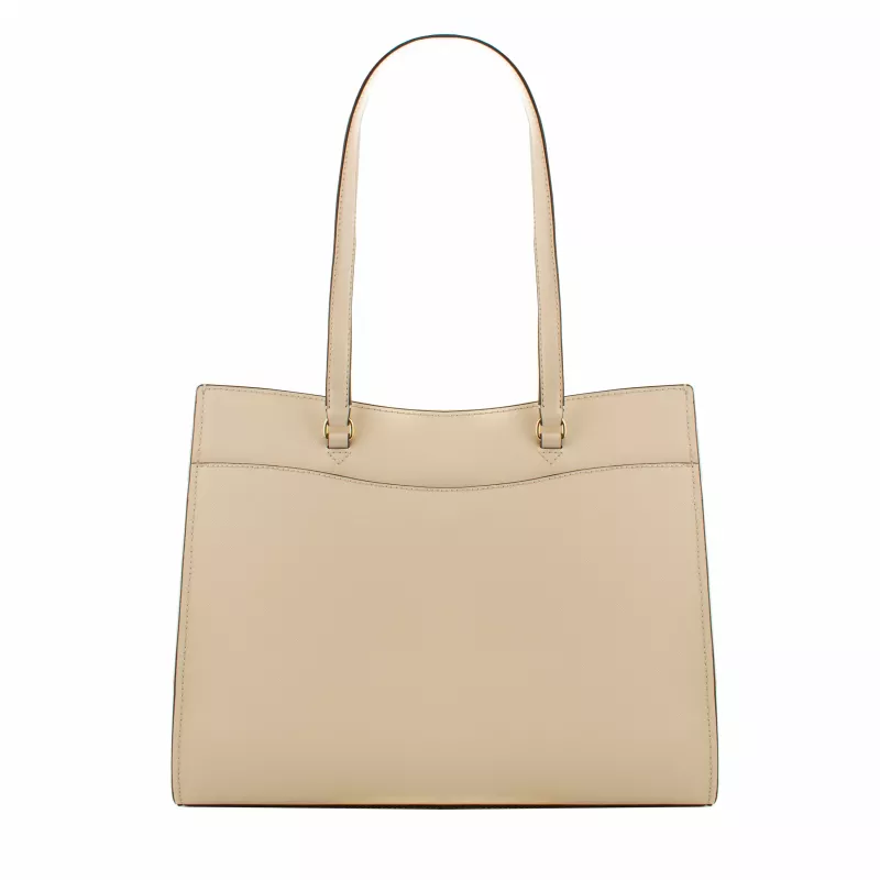 Michael Kors Jet Set Travel Tote Bag 35F4GTVT9LLTC - Saffiano-Leder, groß, goldfarbene Beschläge