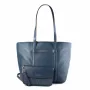 Michael Kors Jet Set Travel Tote Bag Navy Saffiano Leather Women's 35S5STVT3LNAV