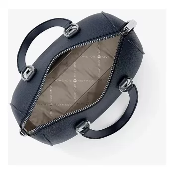 Michael Kors Jet Set Travel Damen Saffiano-Leder Crossbody-Tasche in Marineblau, 19x13x9 cm