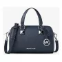 Michael Kors Jet Set Travel Damen Saffiano-Leder Crossbody-Tasche in Marineblau, 19x13x9 cm