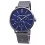 Michael Kors Lexington Herrenuhr MK8678 42 mm Edelstahl Blaues Zifferblatt