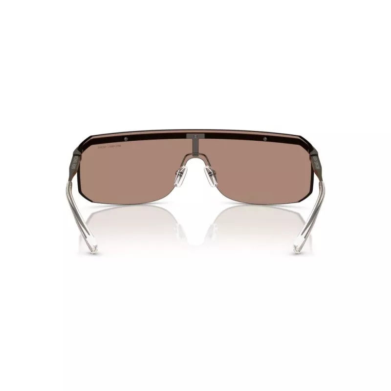 Michael Kors Herren-Sonnenbrille MK1169 - Gunmetal-Fassung, graue polarisierte Gläser