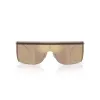 Michael Kors Herren-Sonnenbrille MK1169 - Gunmetal-Fassung, graue polarisierte Gläser