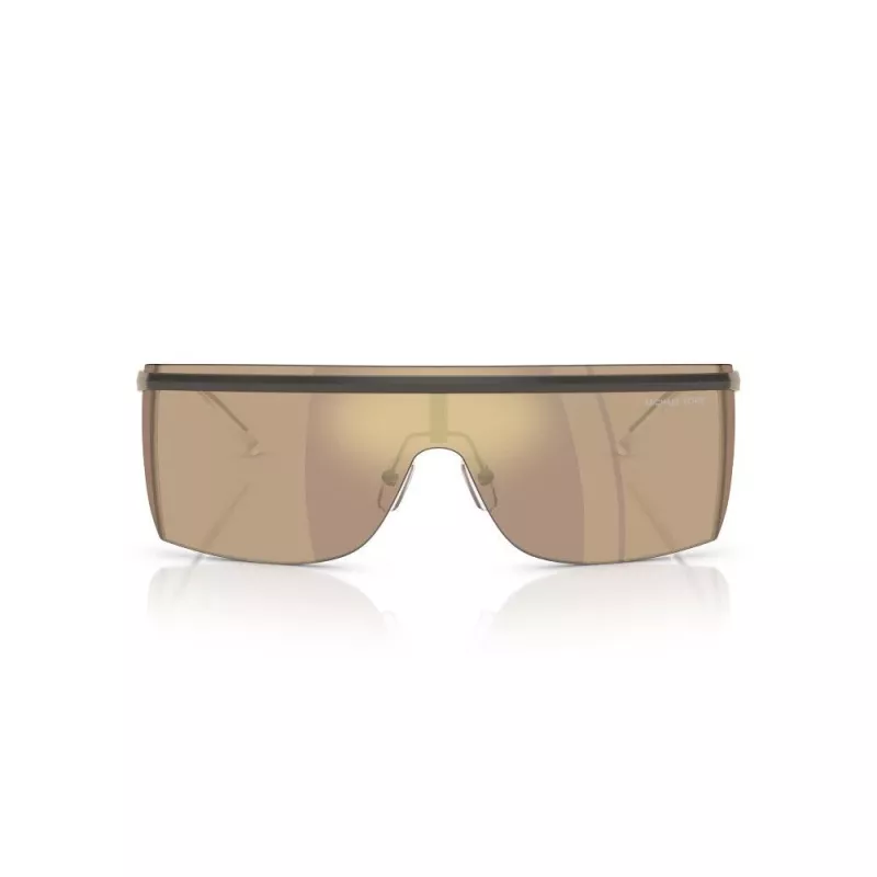 Michael Kors Herren-Sonnenbrille MK1169 - Gunmetal-Fassung, graue polarisierte Gläser
