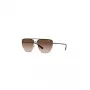 Michael Kors Herren Pilot Aviator Sonnenbrille MK1126-101413 Schwarz/Grau 60mm