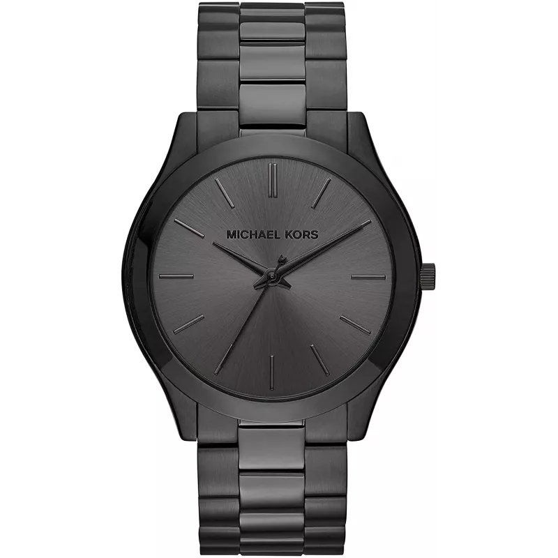 Michael Kors Herrenuhr MK8507 44mm Edelstahl Blaues Zifferblatt Chronograph