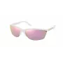 Michael Kors MK2110-30994Z Unisex Butterfly Sonnenbrille - Schwarzer Rahmen, grau verlaufende Gläser, 71/18/130 mm