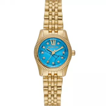 Michael Kors MK4813 Pyper Damen Quarz Analog Uhr 26mm Edelstahl Silberton