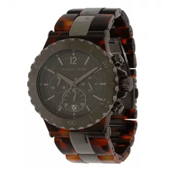 Michael Kors MK5501 Herren-Chronograph Uhr, 43mm, Roségold-Ton Edelstahl