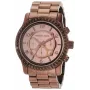 Michael Kors MK5543 Damen-Chronographuhr aus Edelstahl in Roségold 43 mm