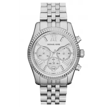 Michael Kors MK5555 Damen-Chronograph Uhr, Edelstahl in Roségold-Ton, 38 mm