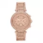 Michael Kors MK5663 Damen-Chronograph-Uhr, Edelstahl, Roségold-Ton, 39 mm