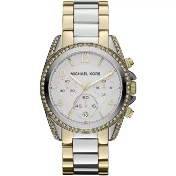 Michael Kors MK5685 Damenuhr Roségold Edelstahl Chronograph 39mm