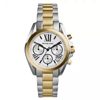 Michael Kors MK5912 Damen Armbanduhr Roségold-Ton Edelstahl Chronograph 37mm
