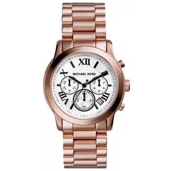 Michael Kors MK5929 Damenuhr aus roségoldfarbenem Edelstahl, 40 mm