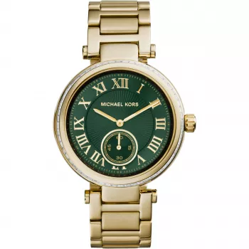 Michael Kors MK6065 Damen-Chronograph Uhr, Roségold-Edelstahl, 40mm