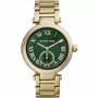 Michael Kors MK6065 Damen-Chronograph Uhr, Roségold-Edelstahl, 40mm