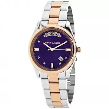 Michael Kors MK6072 Damen Uhr Edelstahl Silber 34mm