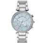 Michael Kors MK6104 Damen-Chronograph Uhr, Roségold-Ton Edelstahl, 39mm