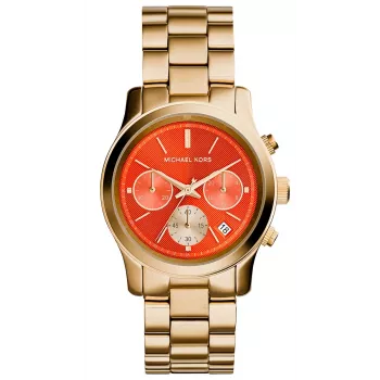 Michael Kors MK6162 Damenuhr aus Edelstahl in Roségold-Optik, 38 mm