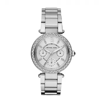 Michael Kors Parker Mini Damen Quarz Chronograph Uhr MK5615 33mm Roségold Edelstahl