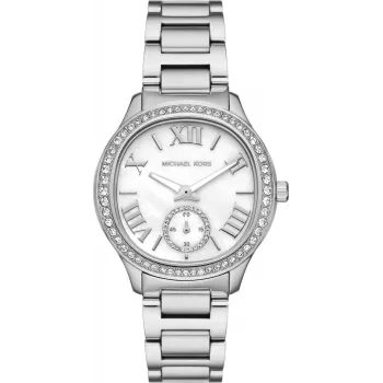 Michael Kors Pyper Damen Analog Quarzuhr MK4807 38mm Silber Edelstahl