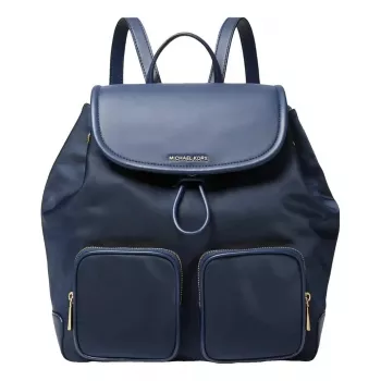 Michael Kors Raven Rucksack 30R4GRKB7CNAV Navy Signature Canvas 30x36x17 cm