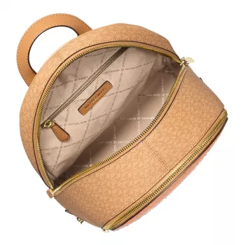 Michael Kors Raven Rucksack Vanille Saffiano-Leder Damen Medium 35S5GRAB6VORA