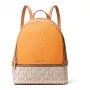 Michael Kors Raven Rucksack Vanille Saffiano-Leder Damen Medium 35S5GRAB6VORA