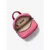 Michael Kors Rhea Rucksack Dark Berry Saffiano Leder Damen 27x26x14 cm