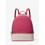 Michael Kors Rhea Rucksack Dark Berry Saffiano Leder Damen 27x26x14 cm