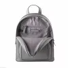 Michael Kors Rhea Damen-Rucksack 28x23x10 cm Perlgrau Saffiano-Leder