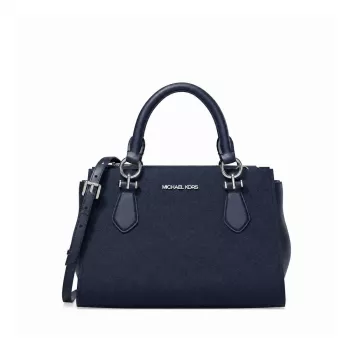 Michael Kors Damen Amelia Satchel Navy 35R6S6AM1LNAV (23x16x11cm)