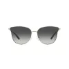 Michael Kors Damen Aviator Sonnenbrille MK1120-10148G Silberner Rahmen Graue Verlaufsgläser 62mm