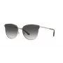 Michael Kors Damen Aviator Sonnenbrille MK1120-10148G Silberner Rahmen Graue Verlaufsgläser 62mm